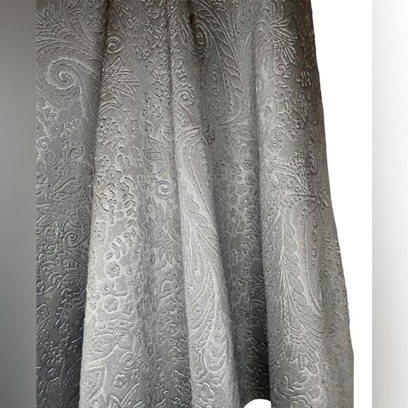 Malloy Black Plunging Illusion Mesh Floral A Line Mini Sleeveless Dress Size S - Picture 3 of 3